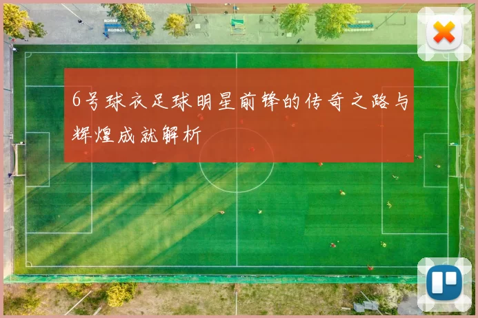 6号球衣足球明星前锋的传奇之路与辉煌成就解析