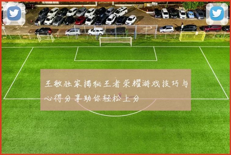 王敏独家揭秘王者荣耀游戏技巧与心得分享助你轻松上分